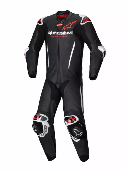 Alpinestars Nahkapuku 1-pcs GP-R7 Musta/Valkoinen/Punainen - Moottoripyörä nahkapuvut - D496880 - 1