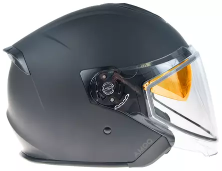 AMOQ Cluster kypärä tuplavisiirillä Blackout - Avokypärät - D498560 - 1