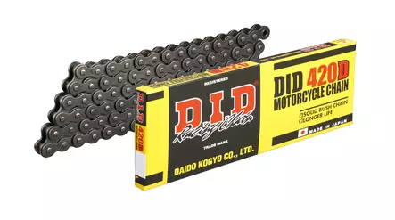 D.I.D 420D Ketju+Jousil. (RJ) - Moottoripyörän ketjut 420 - D153690 - 1