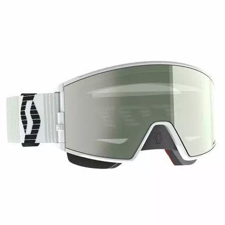 Scott Goggle React SMB AMP pro white/black amp pro white chrome - Kelkkalasit - D500940 - 1