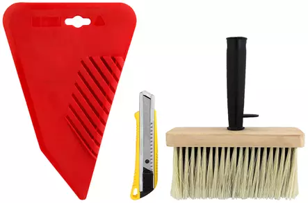 Tapetointisarja 3-os. veitsi, liisteriha - Tapetointityökalut - LX1720 - 1