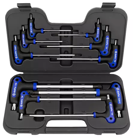 Torx-avainsarja 10-os. salkussa - Kuusiokoloavaimet - LX4880 - 1