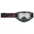 AMOQ Youth Snow Goggles Black-Orange, clear lens - Kelkkalasit - D520290 - 1