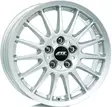 ATS STREETRALLYE Silver alumiinivanne 6.5x16 - 16-tuumaiset alumiinivanteet - 499-121140 - 1