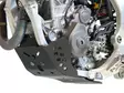 AXP Skid Plate PHD 6mm Black Triumph TF250-X 24- / TF450-RC 25- - Moottoripyörän pohjapanssarit - D509720 - 3