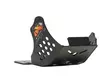 AXP Skid Plate PHD 6mm Black Triumph TF250-X 24- / TF450-RC 25- - Moottoripyörän pohjapanssarit - D509720 - 1