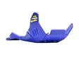 AXP Xtrem HDPE Skid Plate Blue Sherco 450SEF/500SEF FACTORY 25- - Moottoripyörän pohjapanssarit - D511350 - 1