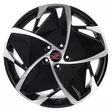 Barzetta Elettrico Black Polished Sähköauton alumiinivanne 7.5x18 - 18-tuumaiset alumiinivanteet - 499-183650 - 4