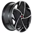 Barzetta Elettrico Black Polished Sähköauton alumiinivanne 7.5x18 - 18-tuumaiset alumiinivanteet - 499-183650 - 3