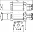 BRONCO GEN II WINCH 4500 Wire - Mönkijän vinssit - D120030 - 3