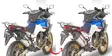 Givi Specific kit to install the PLR1161/PL1161CAM without the Monorack CRF1000L - Kiinnityssarjat ja tavaratelineet - D262140 - 1
