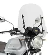 Givi Specific screen, transp. 48,5 x 50 cm MOTOGUZZI V7 850 STONE/SPEC (21-23) - Moottoripyörän katteet ja tuulenohjaimet - D485540 - 1