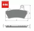 GOLDFREN Jarrupalat 446 Ceramic Carbon S33 - Moottoripyörän jarrupalat - D530340 - 1