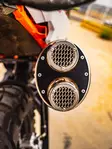 GPR Ktm Duke 890 L 2021/2022 e5 EC-Approv. slip-on exhaust Dual Poppy - Moottoripyörän äänenvaimentimet - D426520 - 10