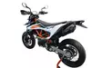 GPR Ktm Enduro 690 R 2019/20 e4 EC-Approv. slip-on exhaust catalized GP Evo4 Bla - Moottoripyörän äänenvaimentimet - D426550 - 5