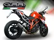 GPR Ktm Superduke 1290 R 2017/19 e4 EC-Approv. slip-on exhaust M3 Inox - Moottoripyörän äänenvaimentimet - D426580 - 10