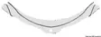 Hydrofix curve holder - Veneen suihkut ja sekoittajat - D135020 - 1
