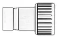 Hydrofix reducer male/fem22/15 - Veneen suihkut ja sekoittajat - D135010 - 1