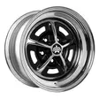 Jack Wheeler Magnum Chrome & Black peltivanne 7x15 - 15-tuumaiset peltivanteet - 499-178750 - 1