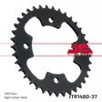 JT Takaratas JTR1480.37 - Moottoripyörän takarattaat - D432470 - 1