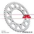 JT Takaratas JTR210/2.51 - Moottoripyörän takarattaat - D524000 - 1