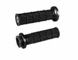 ODI Street V-TWIN Lock-On HART-LUCK Full-Waffle BLACK/Black/black - Moottoripyörän kahvakumit - D510200 - 1
