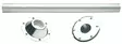 Osculati Pöytäjalka 70cm Alumiini - Veneen pöydät - D124940 - 1