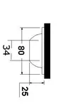 Osculati Vedenalainen LED valo Valk. - Veneen vedenalaiset runkovalaisimet - D123570 - 2