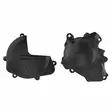 Polisport Kit Clutch+Ignition cover protector CRF450R (17-..) Black (24) - Moottoripyörän moottorin kopat - D400620 - 1
