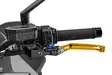Puig Foldable Clutch Lever 4.0 C/Gold Selector C/Blue - Moottoripyörän vivut ja vivunrungot - D529610 - 1