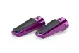 Puig Footpegs Racing+Rubber Rig/Left C/Purple - Moottoripyörän kaatumatapit - D523710 - 1