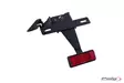 Puig License Support Suzuki Gsxr6/750 06-07' C/Black - Moottoripyörän rekisterikilven telineet - D59710 - 1