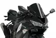 Puig Racing Screen Kawasaki Zx-6R 18' C/Black - Moottoripyörän katteet ja tuulenohjaimet - D337700 - 1
