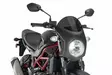 Puig Semifairing Carbon Look Suzuki Sv650 16'- C/Dark S - Moottoripyörän katteet ja tuulenohjaimet - D337870 - 1