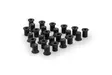 Puig Silenblock Rubber Dim. 12Mm.(25Pcs) - Moottoripyörän kateruuvit ja ruuvisarjat - D297150 - 1