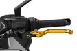 Puig Unfoldable Clutch Lever 4.0. C/Gold Selector C/Gol - Moottoripyörän vivut ja vivunrungot - D529740 - 1