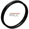 REX WHEELS Rim Front 21-1,60 YZ+F CR+F KTM HVA GG BETA Black - Moottoripyörän vanteet - D508020 - 1