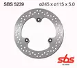 Sbs Jarrulevy Standard - Moottoripyörän jarrulevyt - D241840 - 1