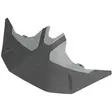 Scott Facemask Proair black - Ajolasien varaosat ja tarvikkeet - D86270 - 1