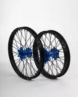 Sixty5 Yamaha Musta/Sininen 1.6-21/2.15-19 MX vannesarja - Moottoripyörän vanteet - D446940 - 1