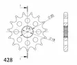 Supersprox / JT Eturatas 426.14 - Moottoripyörän eturattaat - D26480 - 2
