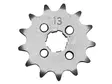 Tec-X Eturatas, 13 hammasta (420), Honda Z50 Monkey - Mopon eturattaat - D2820 - 1