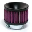 Tec-X Ilmasuodatin, Power II, Kiinitys Ø 42mm (Ø 74mm p. 50mm) - Mopon ja skootterin ilmansuodattimet - D79610 - 1