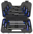 Torx-avainsarja 10-os. salkussa - Kuusiokoloavaimet - LX4880 - 1