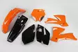 UFO Muovisarja 5-osainen original KTM SX125-520 2T/4T 03 OR/Musta - Offroad muovisarjat - D220240 - 1