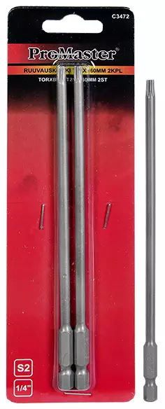 Pitkät torx-ruuvauskärjet 1/4" promaster - Ruuvauskärkisarjat - LX4470 - 1