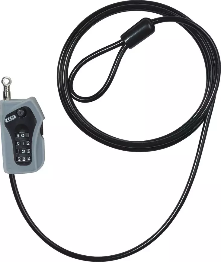 ABUS Combiloop 205/200 Black 200 cm - Lukko tarvikkeet - D328650 - 1
