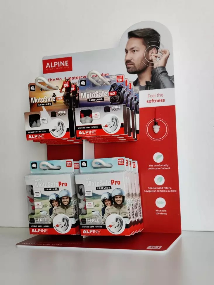 Alpine MotoSafe Korvatulppateline Pro x8, Race x4, Tour x4 - Muut vaatteet ja varusteet - D406800 - 1