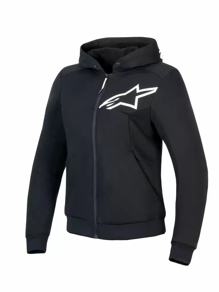 Alpinestars Ajohuppari Naisten Chrome v2 Musta/Valkoinen - Moottoripyörä ajotakit - D505440 - 1