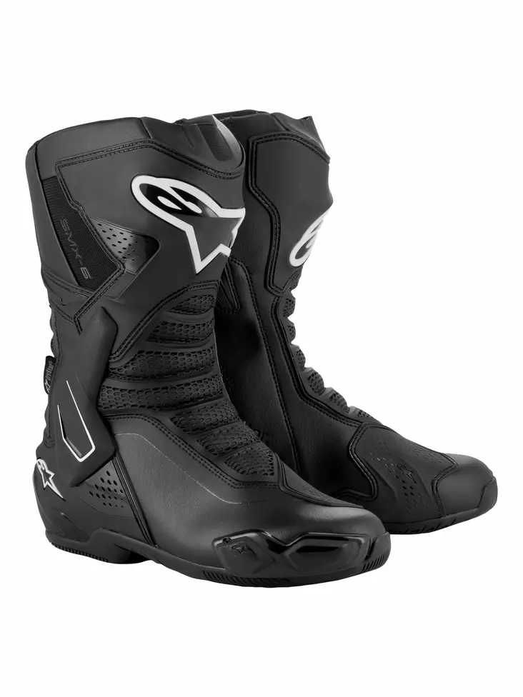 Alpinestars Ajosaapas SMX-6 v3 Drystar Musta - Moottoripyötä ajosaappaat - D496930 - 1